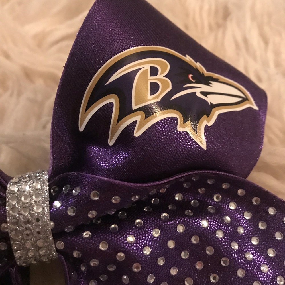 Ravens Cheerleading Bow